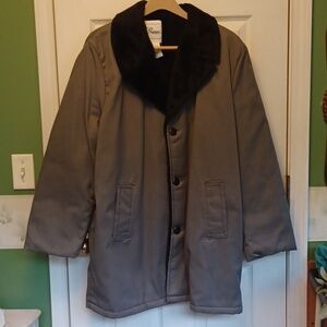 Coat men's size large by Haband new no tags made in USA vintage